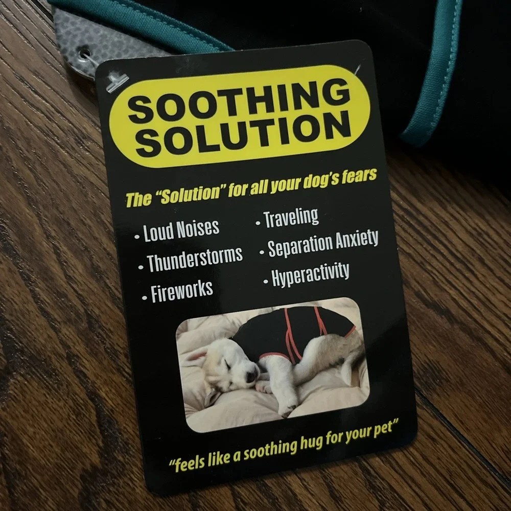 NEW NFL Philadelphia Eagles Soothing Solution Pet Calming Vest, PetsFirst,Size M